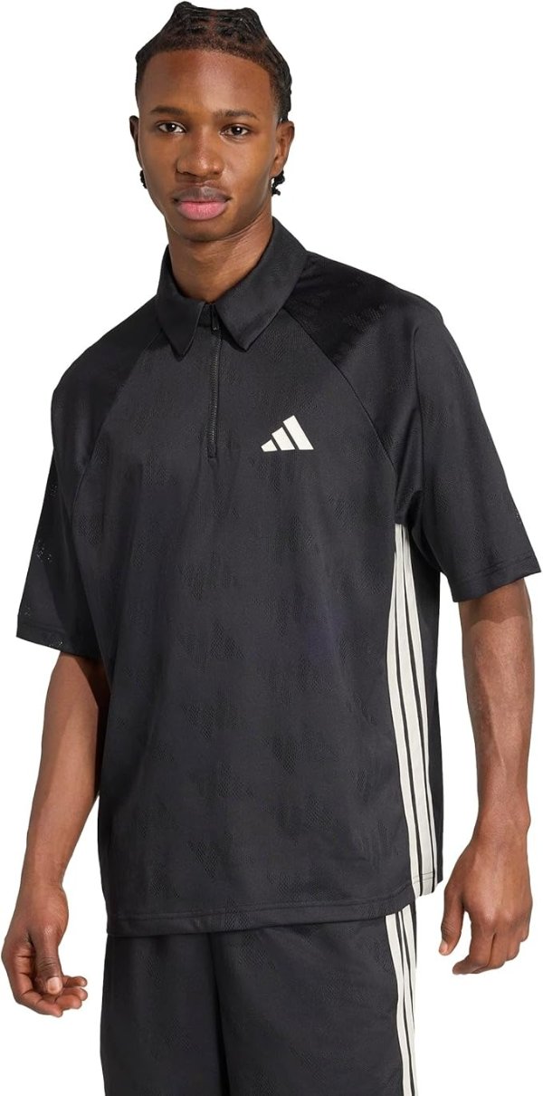 Stadium Men's Tennis 3-Stripes Polo Shirt