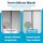 Flux Phenom Magnetic Screen Door 38 x 82 Inch