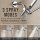 G-Promise 10-inch All Metal Dual Shower Head Combo Chrome
