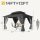 DWVO 12x14ft Gray Double Roof Gazebo