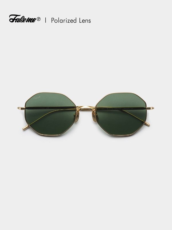 FAKEME 11AM L GLD Polarized Sunglasses
