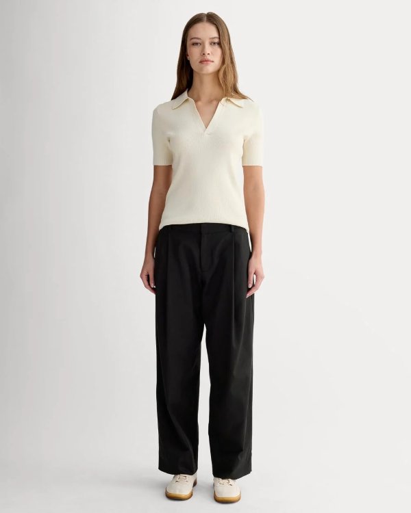  Low-Rise Chino Black