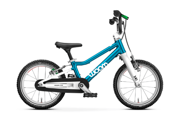 woom GO 2 Kids Bike 14 Inch Metallic Blue