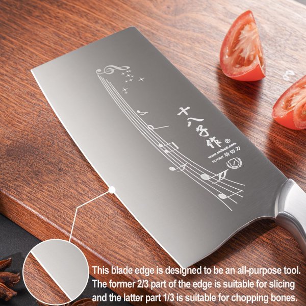 7 Inch Chinese Kitchen Knife Stainless Steel