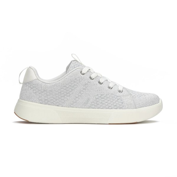 BlissWalk Metallic Knit Lace-Up Shoes