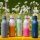 BJPKPK Stainless Steel Insulated Water Bottle 18oz Green