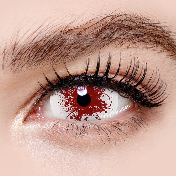 PinkyParadise Princess Pinky Blood Splash Mini Sclera Lenses 17mm