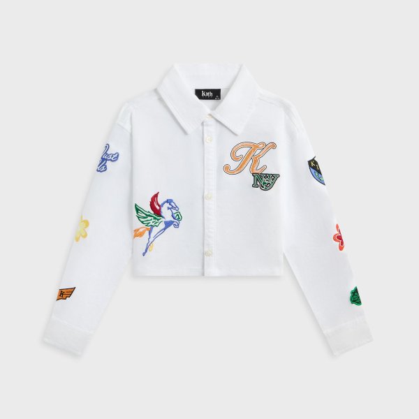 Kids NY to the World Cropped Apollo Shirt