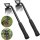 DMwespe Manganese Steel 6-Teeth Hand Weeder 2-Pack