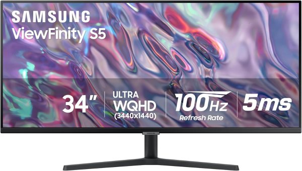 SAMSUNG S50GC Monitor 34 Inch Black