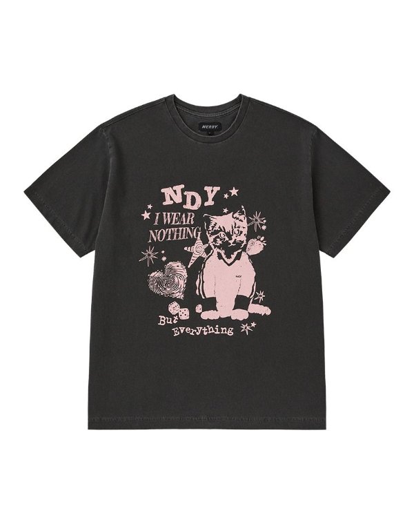 Tomboy Nero Pigment Short Sleeve T-Shirt Charcoal