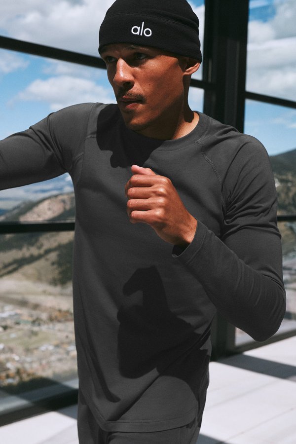 Vapor Crewneck Long Sleeve Anthracite