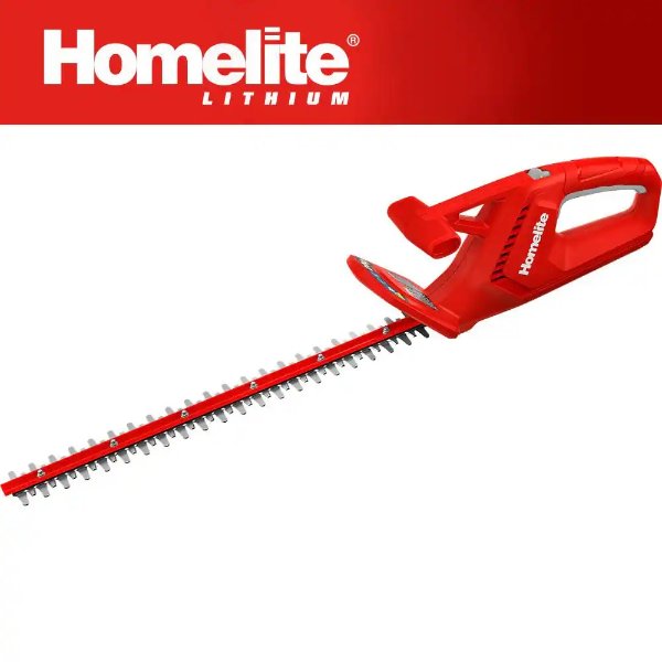 12V 18-Inch Cordless Lithium Hedge Trimmer with 2.5Ah Battery