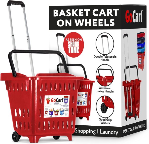 dbest GoCart 折叠购物车，能装又能省地儿