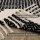 Lahome Belle 2x3 Door Mat Woven Cotton Black and White
