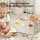 HIPHOP PANDA Diaper Caddy Organizer 2-Pack Grey