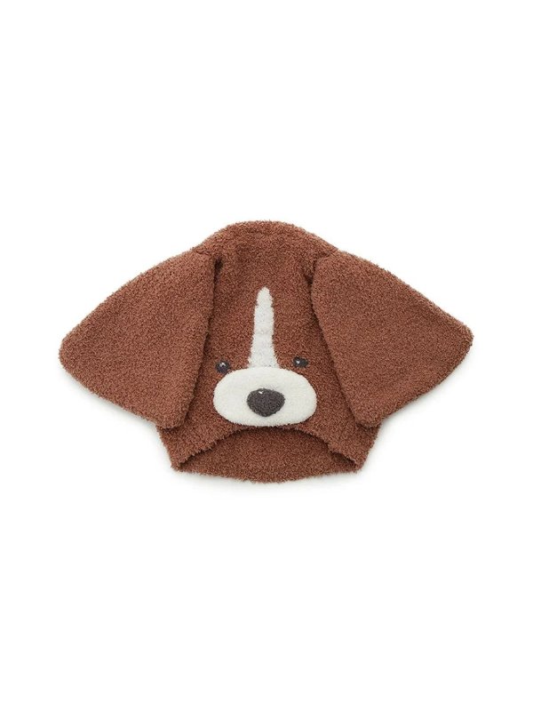 Baby Absorbent Hair Drying Cap Three Dog Motifs