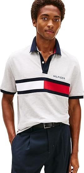 Tommy Hilfiger Men's Cotton Pique Polo Shirt