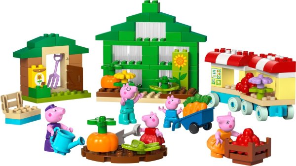 Grandpa Pig's Garden and Greenhouse Set