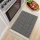 Lahome Belle 2x3 Door Mat Woven Cotton Black and White