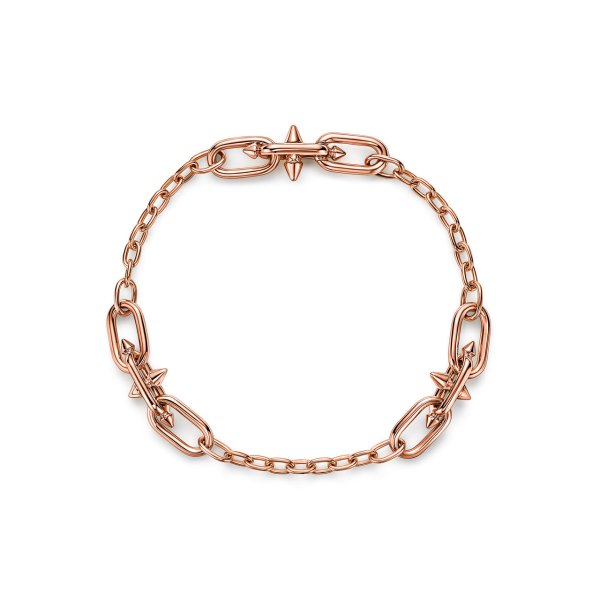 Tiffany & Co 18K Rose Gold Titan Bracelet