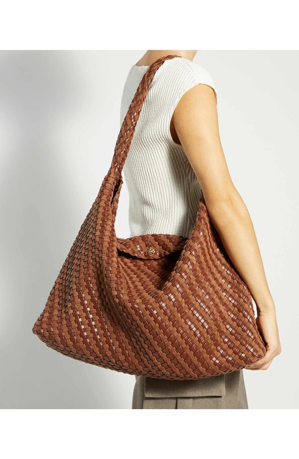 Deliberate Extra Large Woven Shoulder Bag