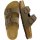 CUSHIONAIRE Lane Cork Sandals for Women Genuine Suede Footbed