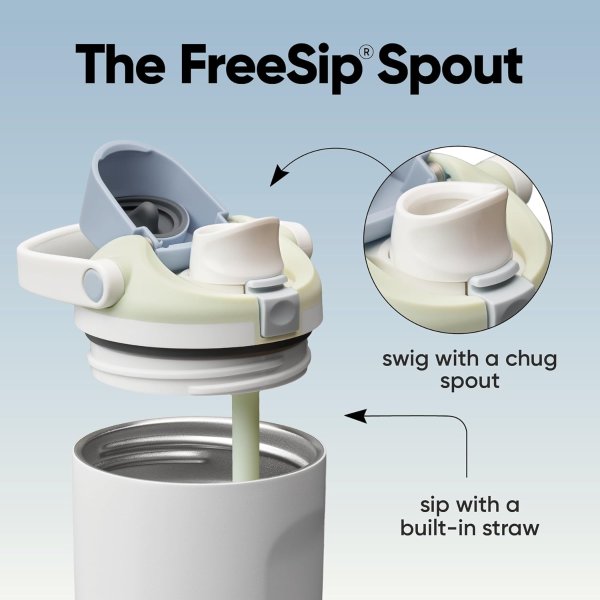Owala FreeSip Sway Stainless Steel Water Bottle 30oz Iced Breeze