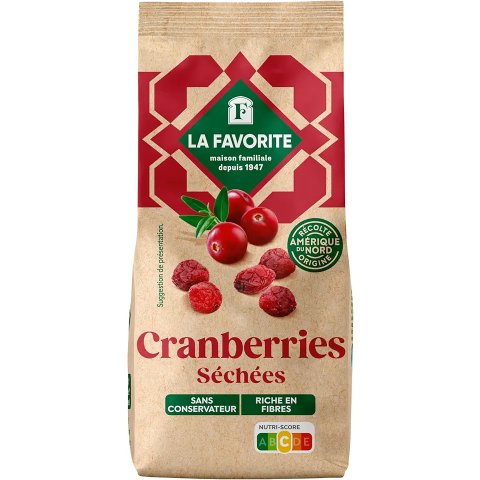 La Favorite 蔓越莓干 125g