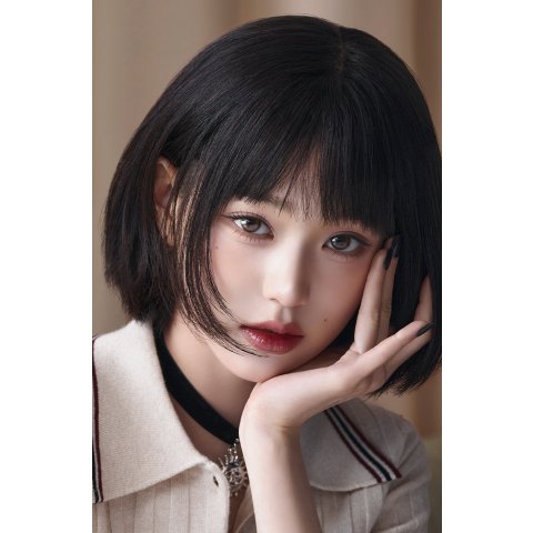 Hapa Kristin Dear Deer Kristin - Bam Brown Monthly Contact Lenses