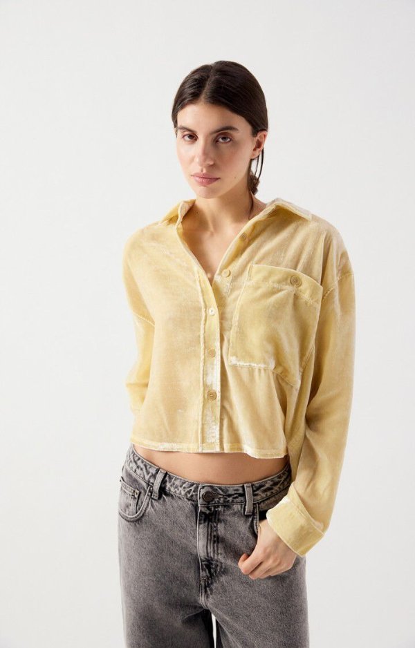 Ankaz Women's Shirt Yellow ANK06AE26
