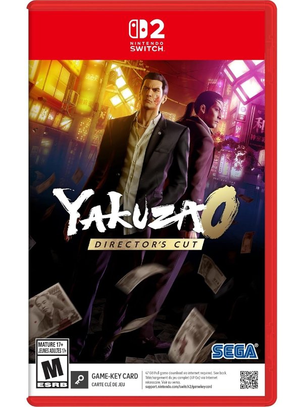 SEGA Yakuza 0 Director’s Cut Nintendo Switch