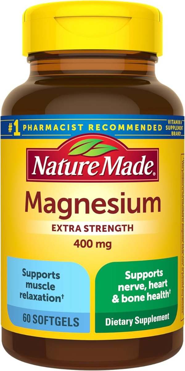Nature Made 氧化镁软胶囊 400mg 60粒