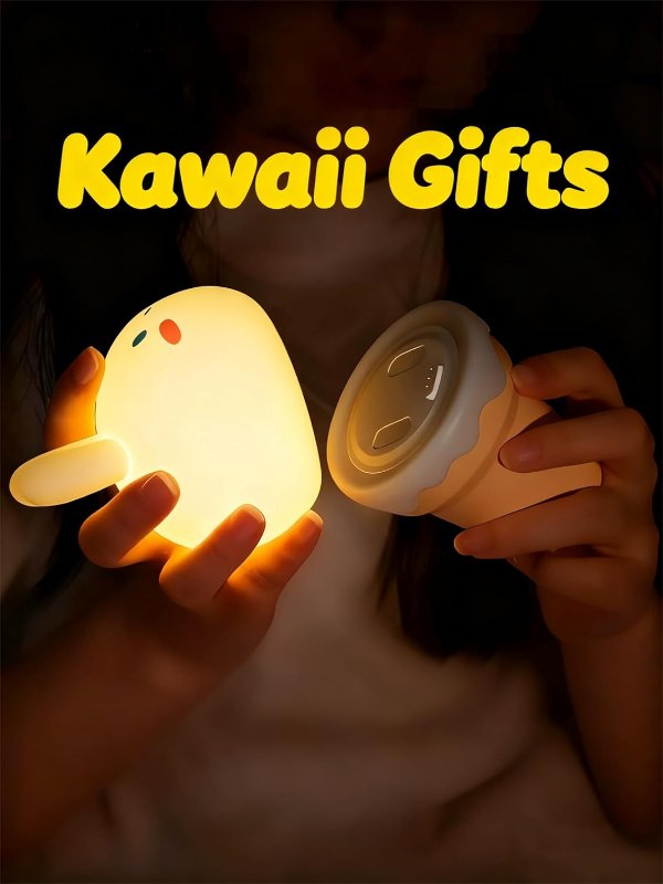 LOHAS LED LOHAS Bunny Night Light 7 Colors Rechargeable