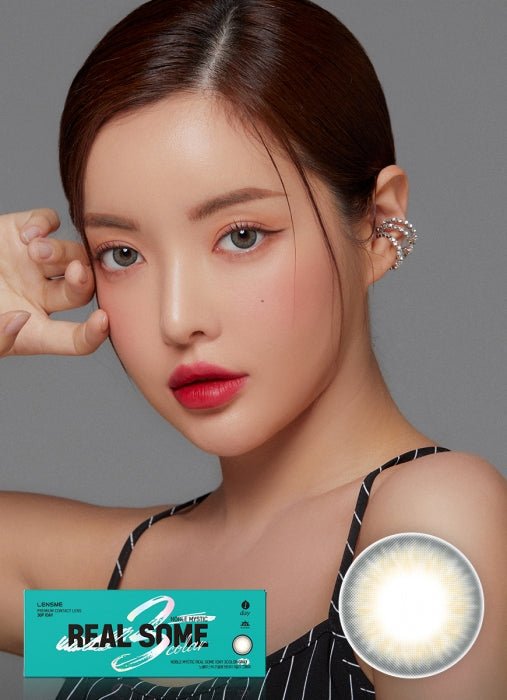 Lens Diary Lensme Real Some 3 Color Gray 1-Day (30 Pack)