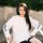 Layered Long Sleeve Tshirt White