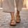 CUSHIONAIRE Lane Women’s Cork Double Buckle Sandals