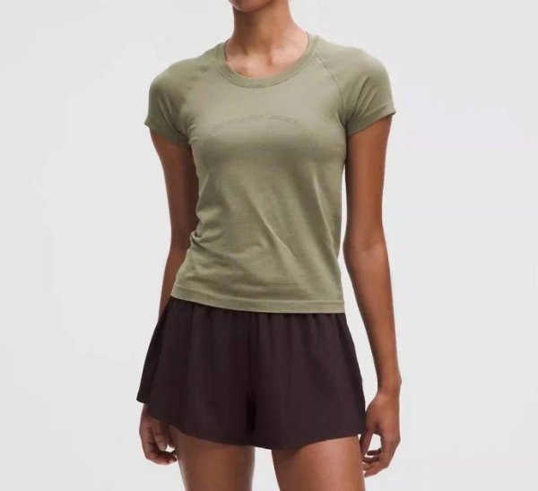 Swiftly Tech Short-Sleeve Shirt Bay Leaf