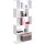 5-Tier Wooden Bookshelf White