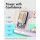 GETPALS Wireless Charger Stand 3 in 1 Light Violet