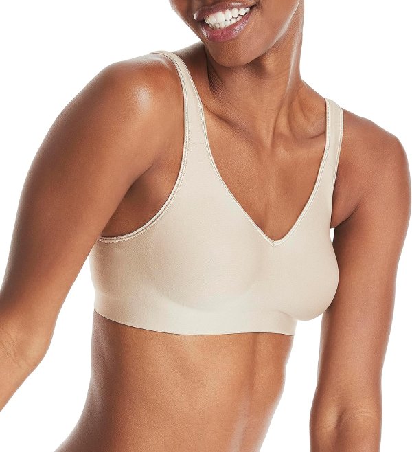 Hanes Women's Wireless Full-Coverage Bra