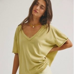 Nina V-Neck Tee $38