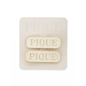 Gelato pique Logo发夹套装 粉色