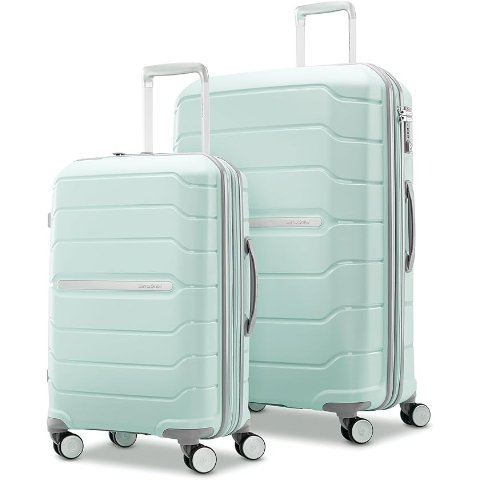 SamsoniteFreeform 2件套 拉杆箱 绿色