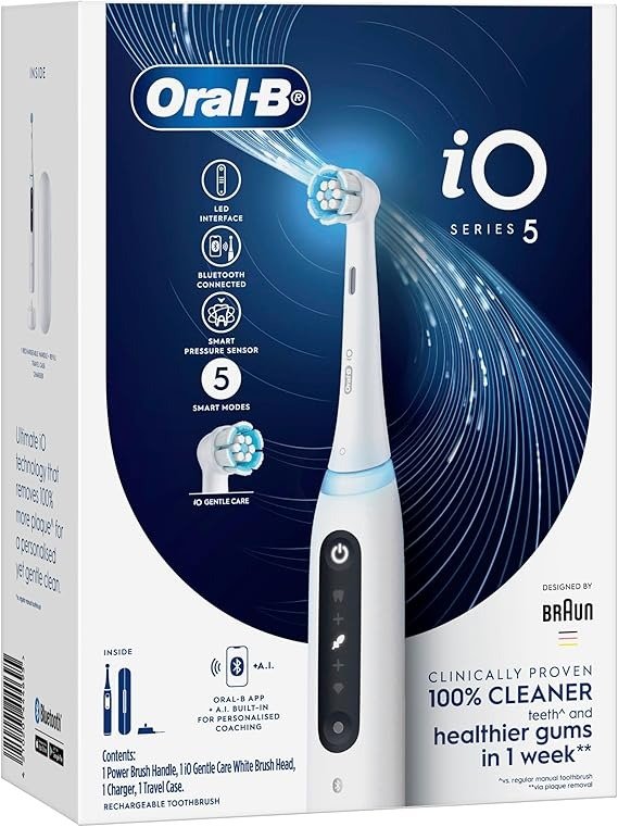 iO5 白色蓝牙电动牙刷