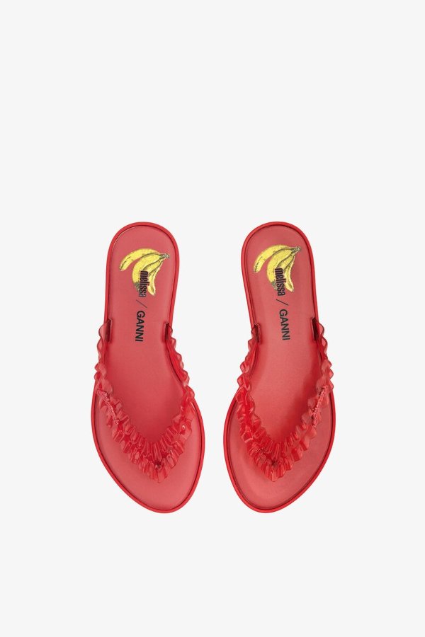 Melissa Flip Flop Red