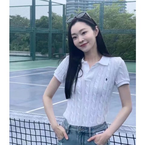 Cable-Knit Short Sleeve Cardigan