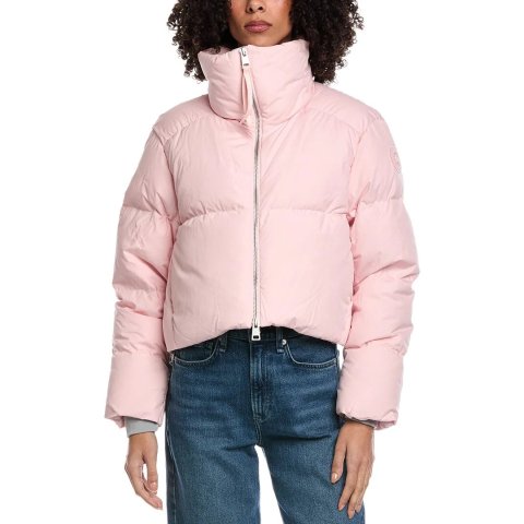 Canada GooseGarnet Cropped Puffer Coat