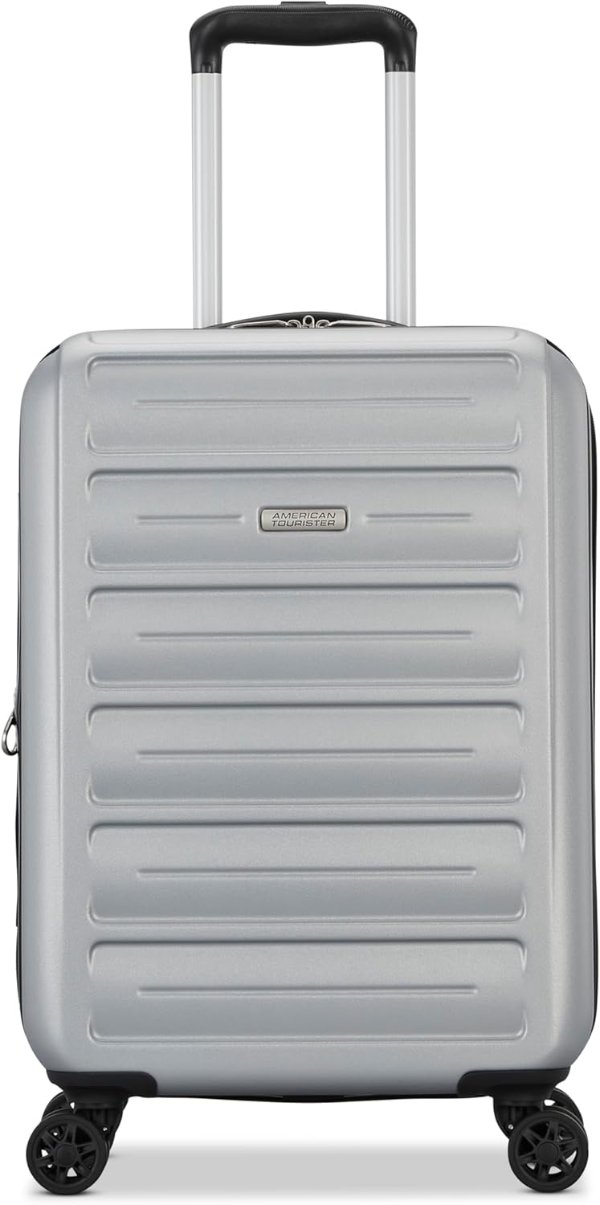 American Tourister Westridge Silver Carry-On Luggage