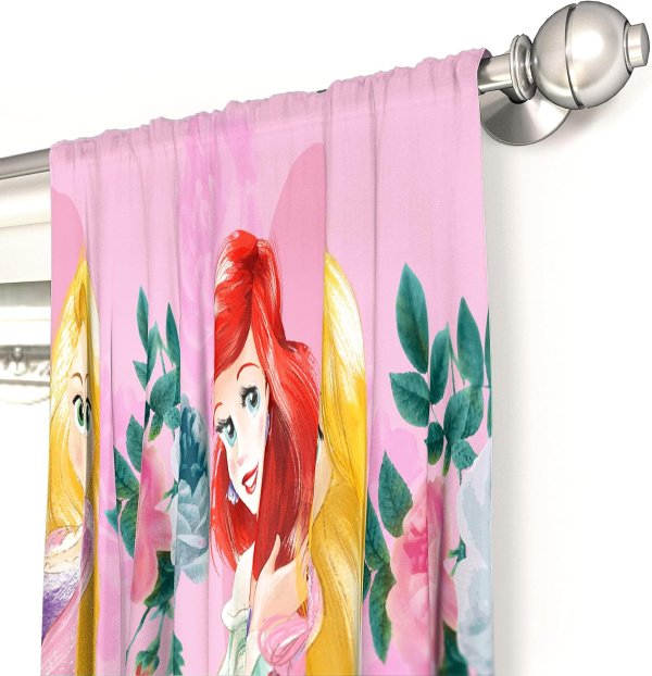 Disney Princess 窗帘 4件装 84英寸
